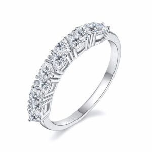 Ring Eternity moissanite 3 mm