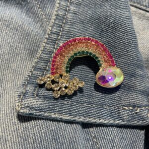 Broche regenboog