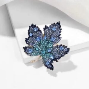 Broche herfstblad