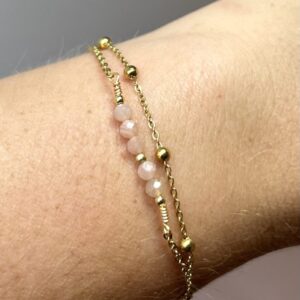 Armband met edelsteen