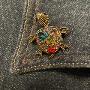 Broche schildpad