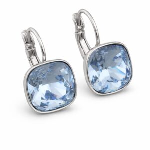 Oorbellen aquamarijn
