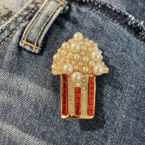 Broche popcorn