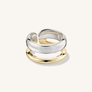 Ring stoer tweekleurig