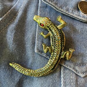 Broche krokodil