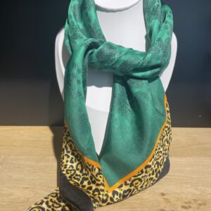 Sjaal groen panter