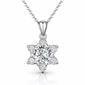 Ketting Moissanite ster