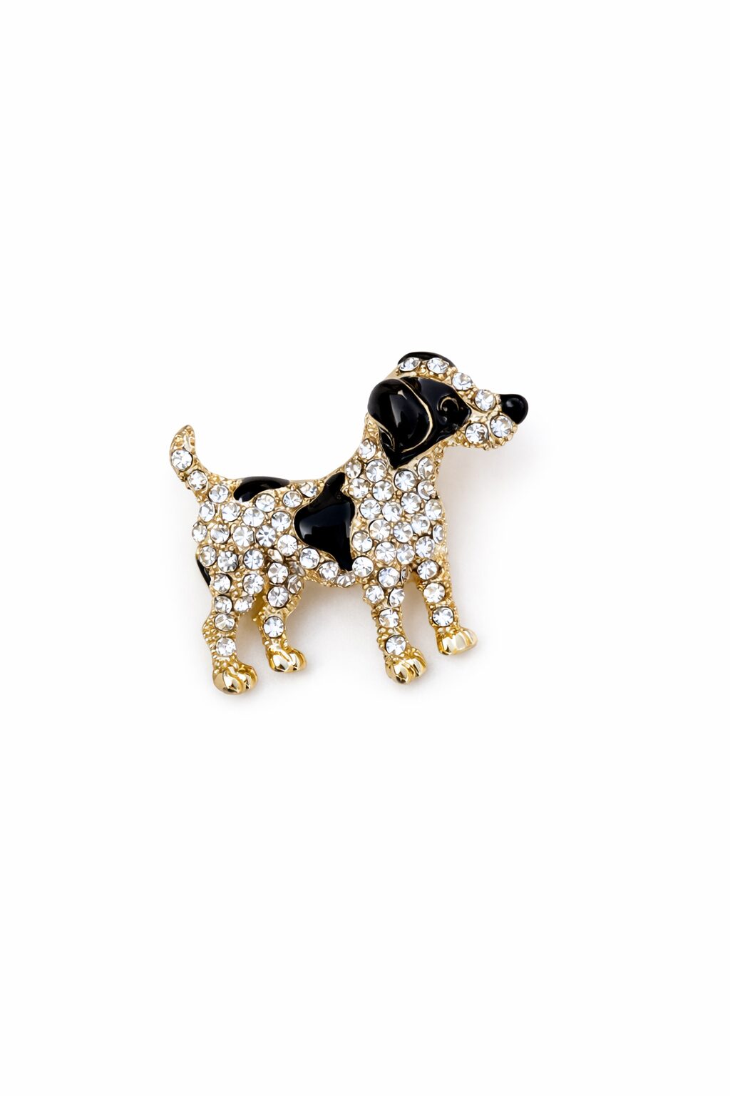 Broche gevlekt hondje