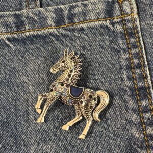Broche paard