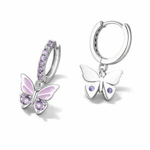 Kinder oorbel vlinder