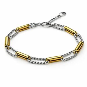 Armband two tone schakel