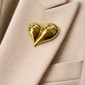 Broche stoer hart